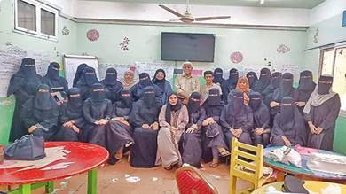 تأهيل 32 معلمة بمجال التعليم النشط  في جمعية أطفال عدن للتوحد